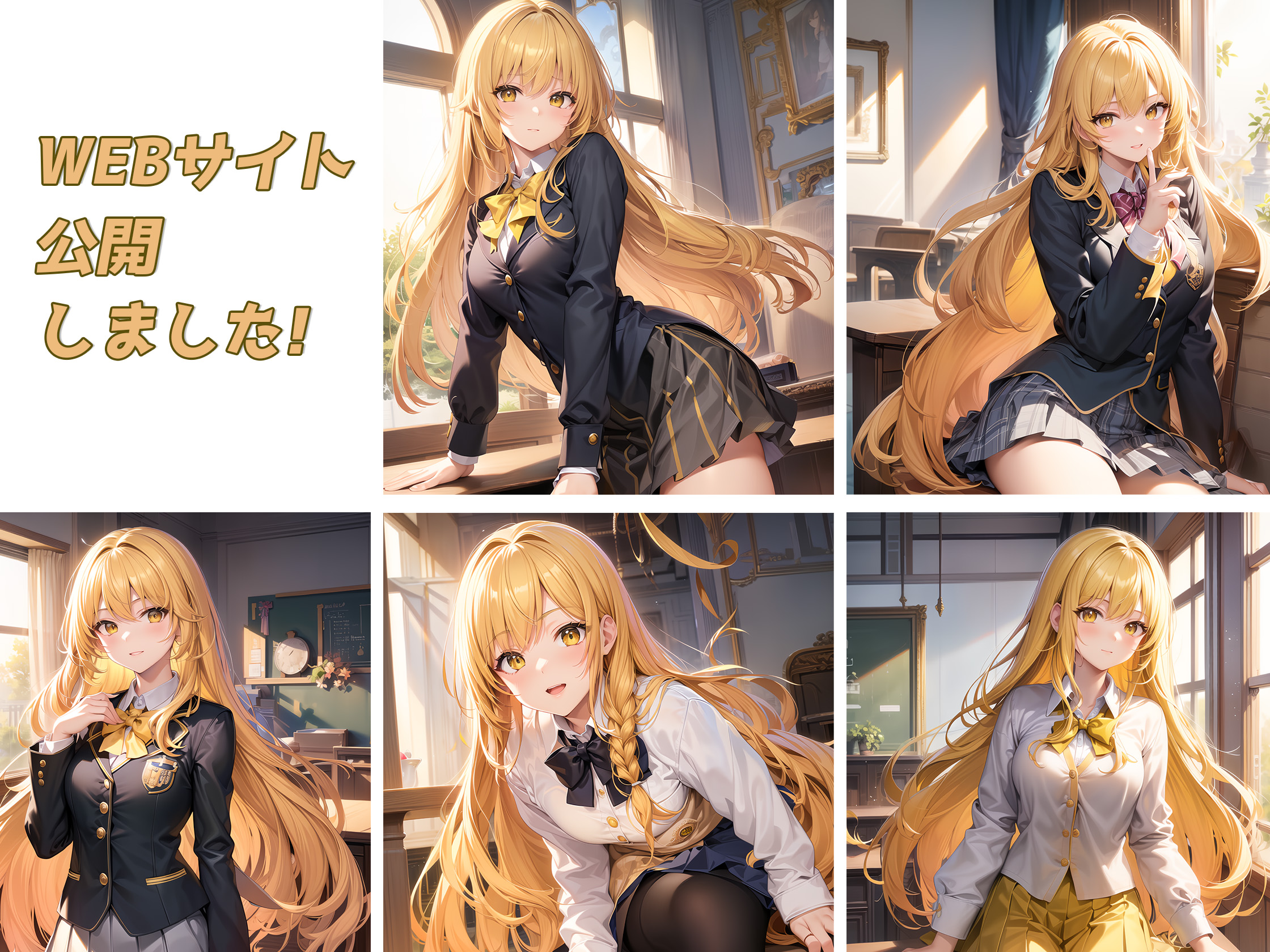 WEBサイトを公開しました！